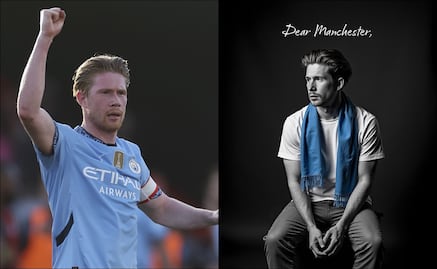 Kevin De Bruyne se marchará del Manchester City al final de la temporada: "Es hora de decir adiós"