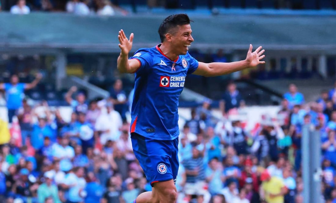 Ángel Sepúlveda anotó el primer gol de Cruz azul ante León. Foto: Imago7