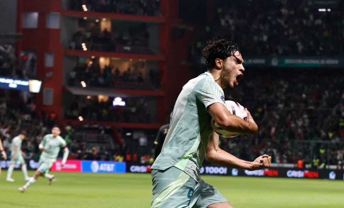 Raúl anotó el gol de la esperanza. Foto: Imago7.