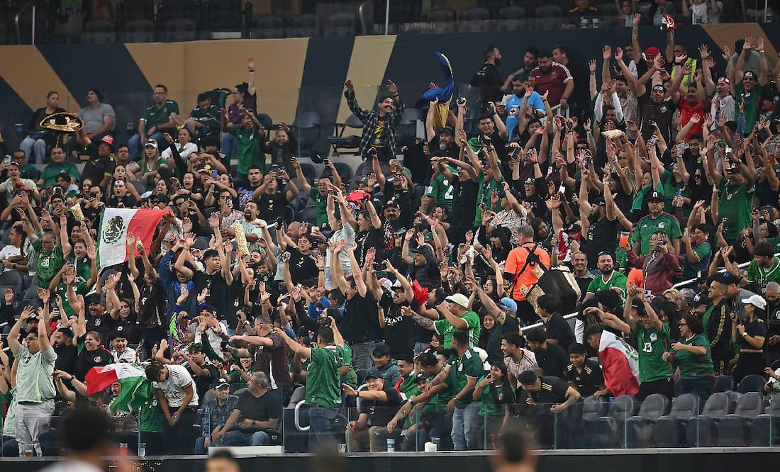 Los aficionados mexicanos continúan lanzando el grito homofóbico cuando a México le va mal en un partido. Foto: Imago7