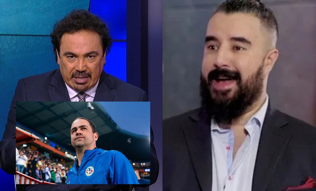Hugo Sánchez y Álvaro Morales en ESPN y André Jardine con América / FOTOS: Capturas e Imago7