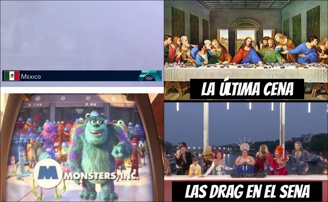 La apertura de los Juegos Olímpicos de París 2024 fue blanco de los mejores memes / FOTO: ESPECIAL