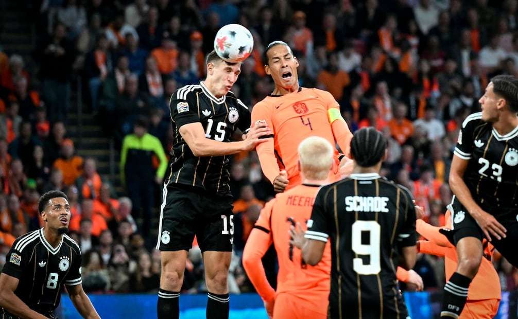 Partido muy disputado entre Países Bajos y Alemania / Foto: AFP