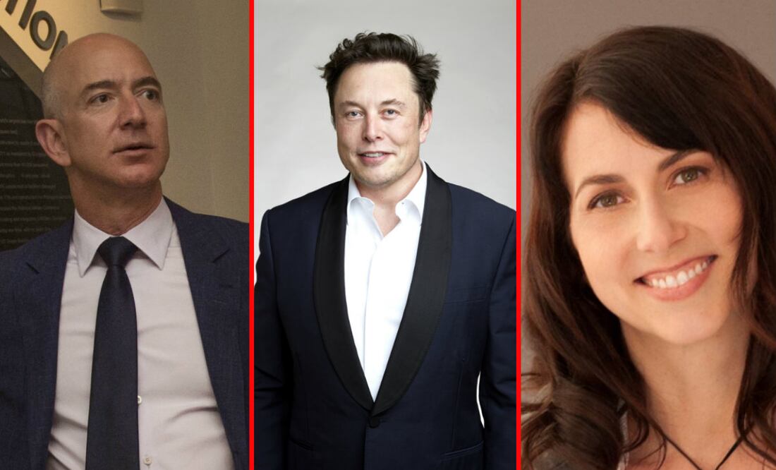 Fotos: Wikimedia Commons/Wikipedia/Twitter @mackenziebezos