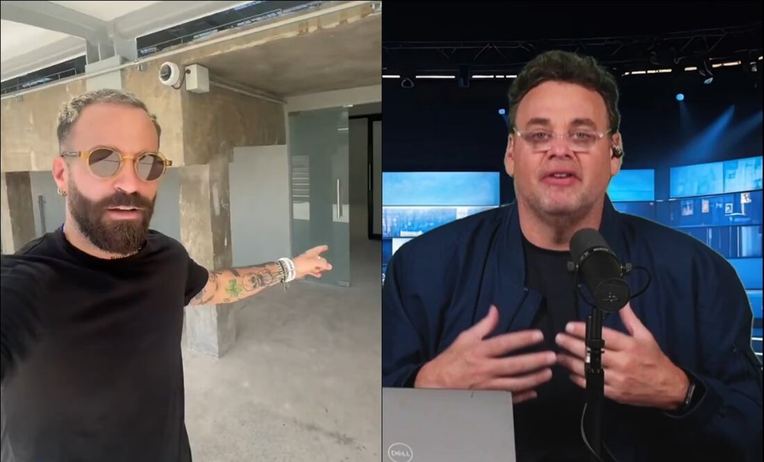 Marc Crosas visitó el Luis 'Pirata' Fuente y recordó el amargo episodio de David Faitelson y Cuauhtémoc Blanco. FOTOS: Especiales