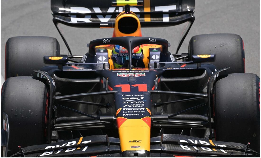 Checo Pérez logró sumar puntos valiosos para la pelea por el subcampeonato - AFP