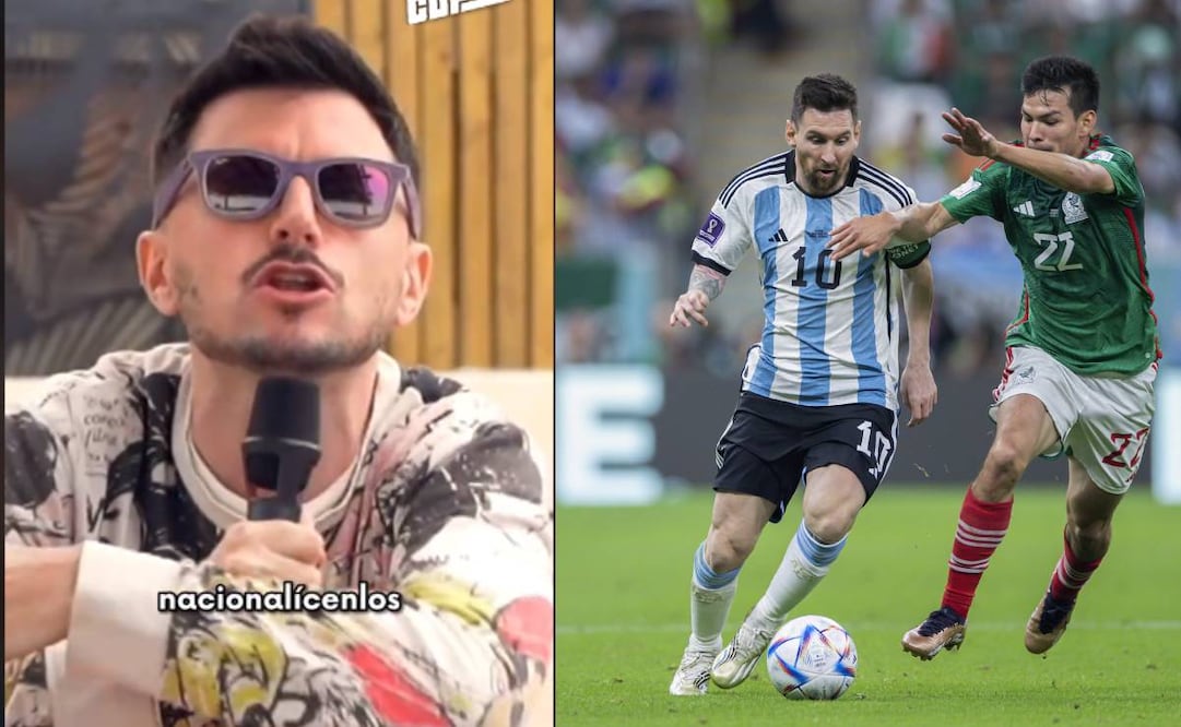 Comentarista argentino tundió con todo al futbol mexicano por no trascender en los Mundiales. Foto: Especial