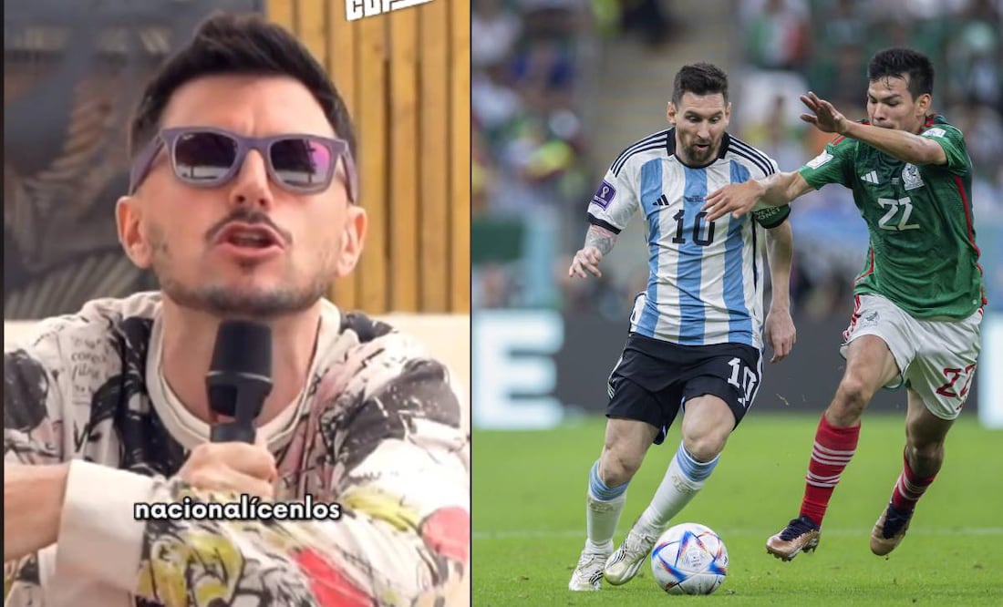 Comentarista argentino tundió con todo al futbol mexicano por no trascender en los Mundiales. Foto: Especial