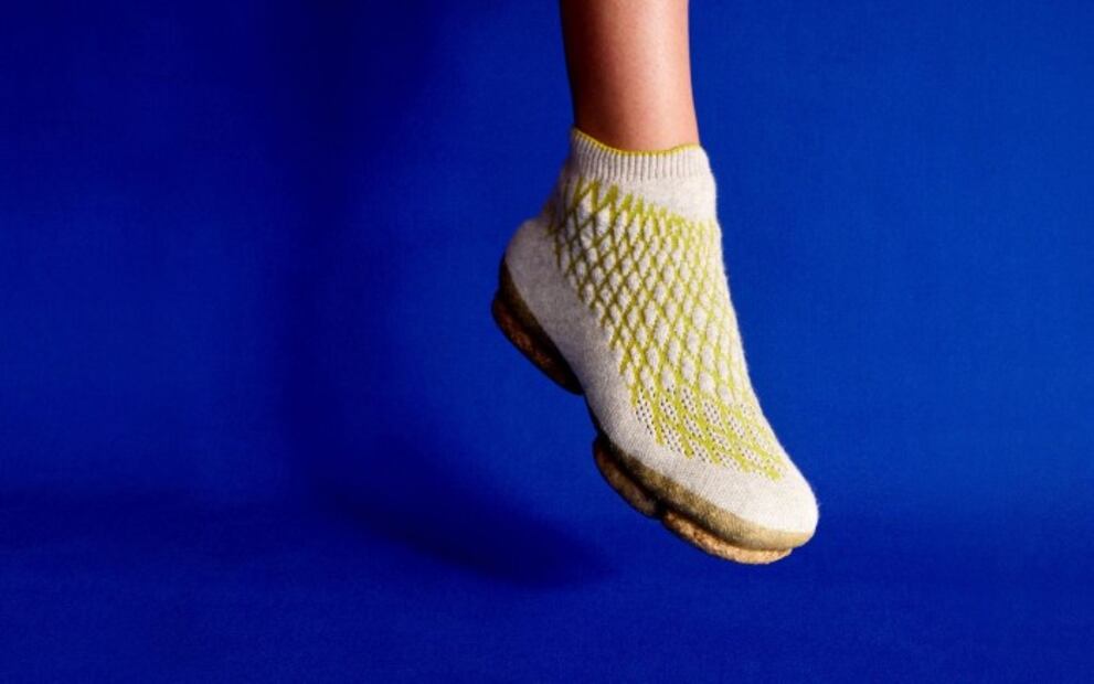 Diseñan tenis biodegradables hechos con pelo de perro