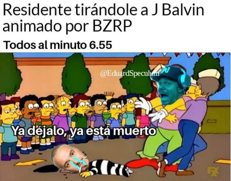 Los 10 mejores memes de la pelea entre Residente y J Balvin