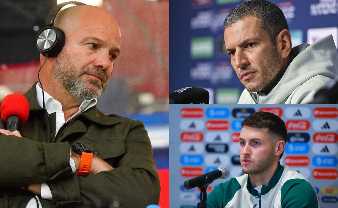 Luis García en TV Azteca, Jaime Lozano y Santiago Giménez en Selección Mexicana / FOTOS: Captura e Imago7