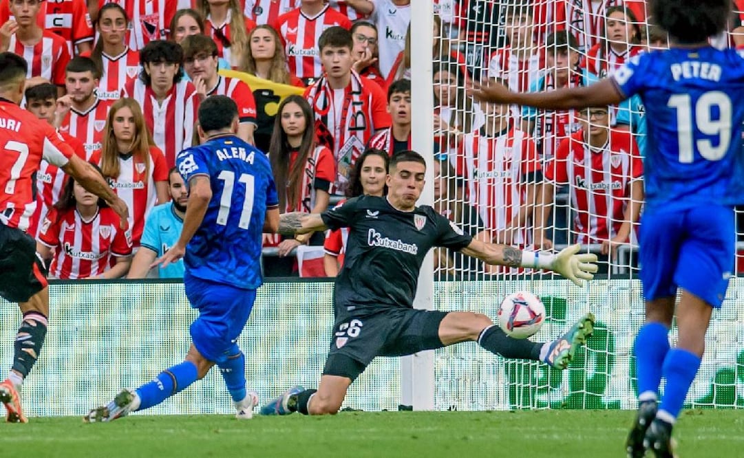 Alex Padilla, portero mexicano, debutó con el Athletic de Bilbao en España. Foto: Agencia