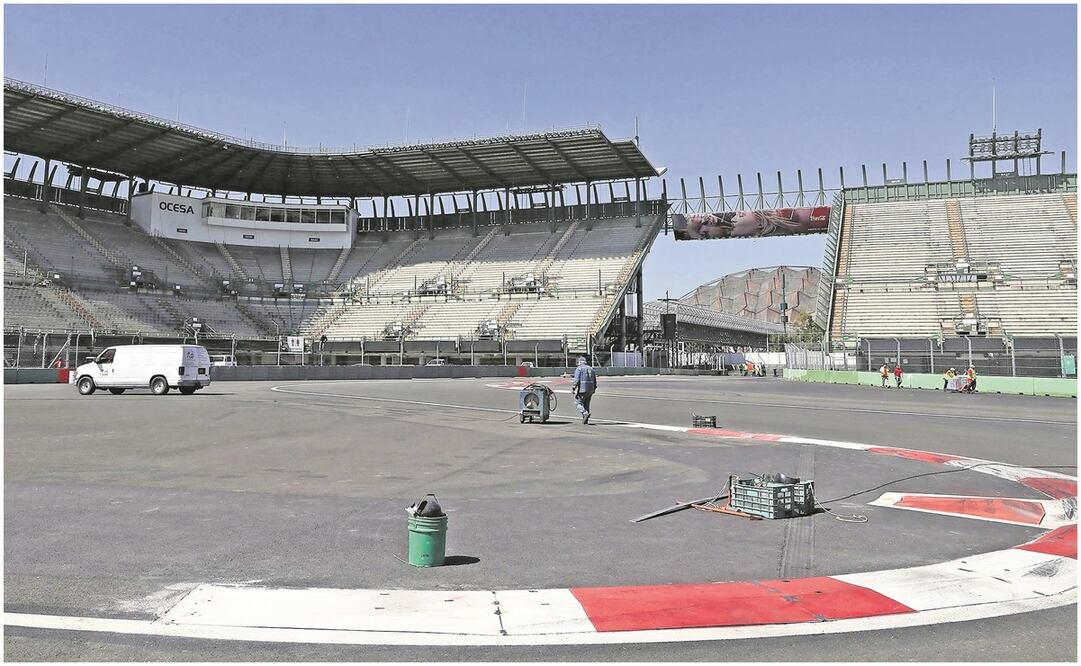 Autódromo Hermanos Rodríguez en 2016 / FOTO: El Universal