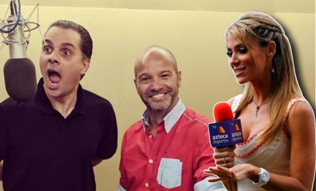 Luis García y Christian Martinoli hablaron mal de Inés Sainz. Foto: Especial