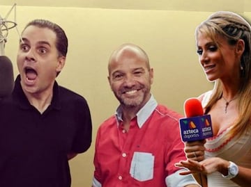 Así reaccionaron Christian Martinoli y Luis García luego de que se filtró video donde hablan mal de Inés Sainz