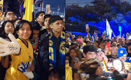 América recibe serenata de su afición previo a la Gran Final; hubo momentos de tensión