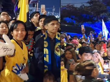 América recibe serenata de su afición previo a la Gran Final; hubo momentos de tensión
