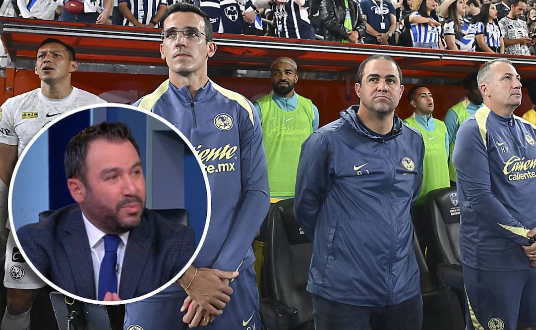 Fernando Cevallos, comentarista de Fox Sports, considera una falta de respeto que Jardine no dirija al América ante Gallos Blancos. FOTO: Imago7 / Captura