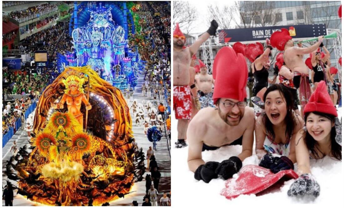 Fotos de Instagram: @carnaval.rj y @carnavaldequebec