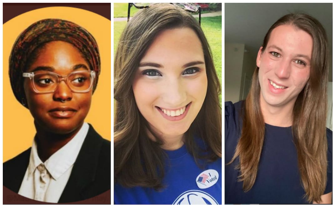 Foto: Instagram @sarahemcbride / @taylorsmallvt / Twitter: @MaureeTurnerOK