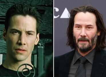 Fotos del antes y después de los actores de “The Matrix” 1999