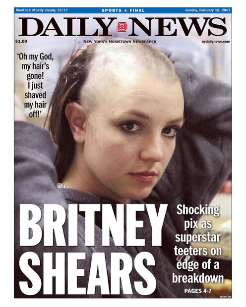 Britney Spears: 10 fotos del deterioro de la “princesa del pop”