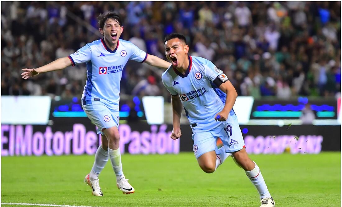 Carlos Rodríguez festejando su gol ante León / FOTO: Imago7