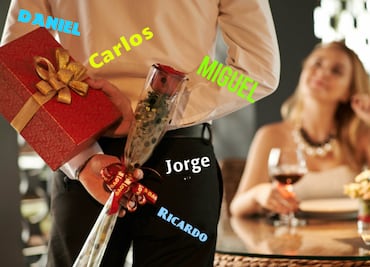 Los 10 nombres que llevan los hombres más románticos