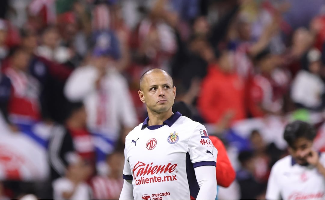 Javier "Chicharito" Hernández durante el partido amistoso entre Chivas y Atlas, previo al Clausura 2025 - Foto: Imago7