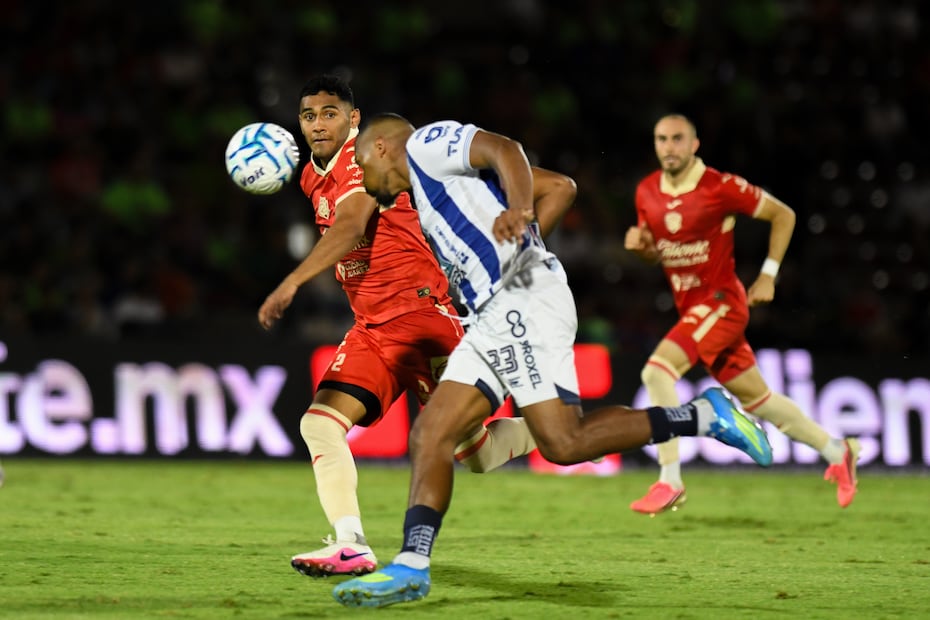 FC Juárez y Pachuca en partido, durante la fase regular del torneo Apertura 2026 - Foto: Imago7