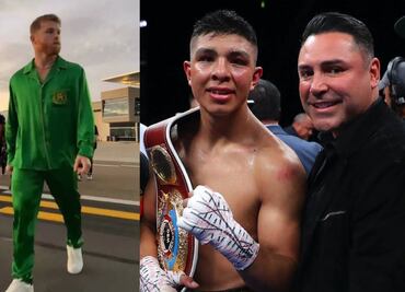 Óscar de la Hoya se burló del Canelo Álvarez: "Con pijamas de seda es difícil pararte a correr"