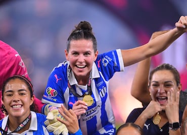 Merel Van Dongen compartió las cábalas y locuras que hizo para que Rayadas gane la Liga MX Femenil