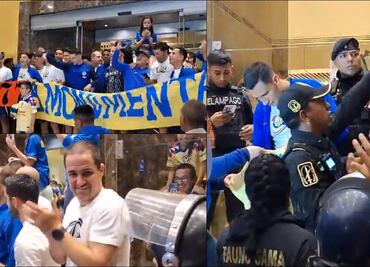 Las Águilas recibieron una gran serenata de cara a la Vuelta de la Final contra Cruz Azul
