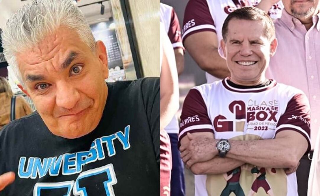 Shocker en una foto en sus redes sociales y Julio César Chávez en evento de box / FOTO: Instagram @guaposhockoficial y @jcchavez115