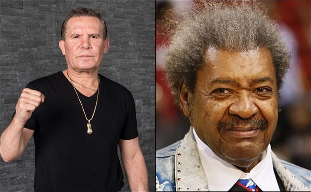 Julio César Chávez y Don King. FOTOS: @jcchavez115 / Especial