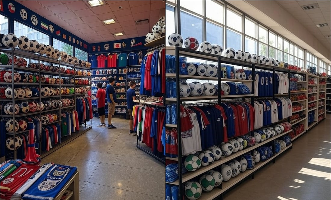 Aranceles de Estados Unidos frenan la producción de artículos del Mundial 2026. FOTO: ESPECIAL