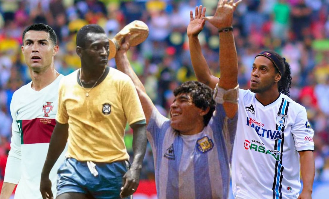 Cristiano Ronaldo se uniría a figuras como Pelé, Maradona y Ronaldinho, quienes jugaron en el Estadio Azteca