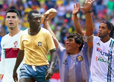 Estos son los 10 mejores futbolistas que han jugado en el estadio Azteca, hoy renombrado Banorte