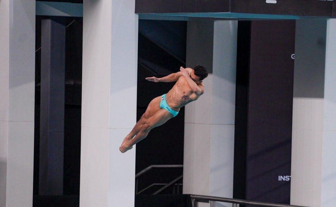 El mexicano Juan Celaya ganó la medalla de plata en el trampolín de 3 metros | FOTO: Conade