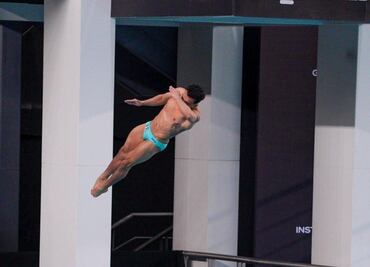 Juan Celaya consigue la tercera plata de la jornada para México en el Mundial de Clavados en Guadalajara