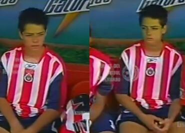 'Chicharito' Hernández y el día que vistió por primera vez la camiseta de Chivas, no fue en su debut oficial