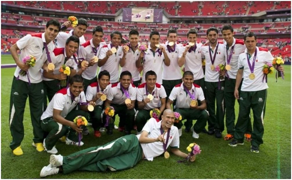 Selección Mexicana en Londres 2010 Foto: Especial