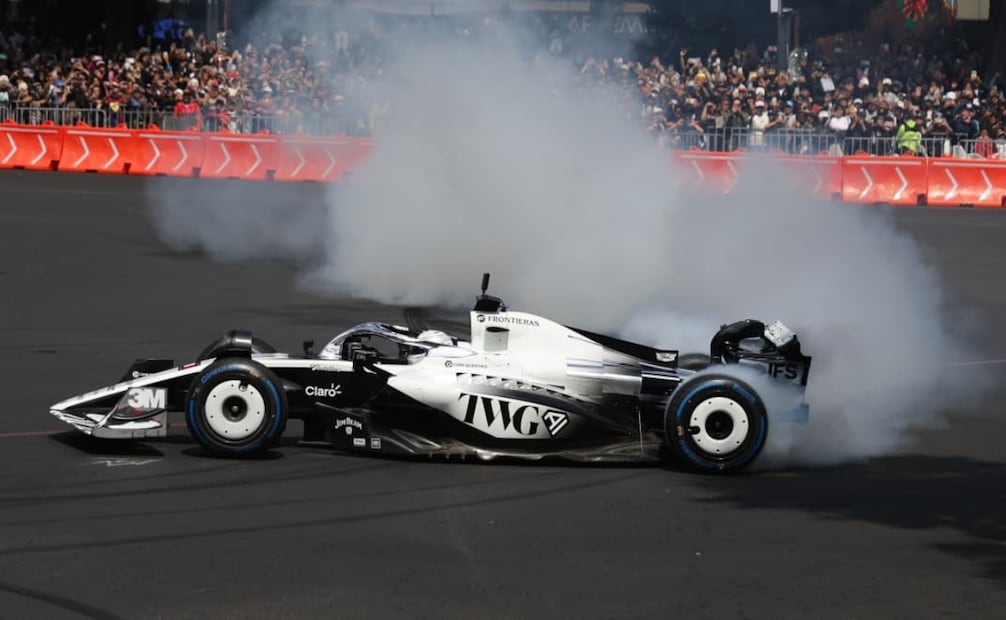 El F2 que presentó Cadillac en el Show Run de Checo Pérez / Foto: Carlos Mejía El Universal