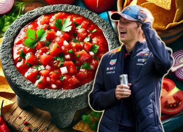 Max Verstappen sufre con la salsa mexicana 'de la que no pica' antes del GP de México 2024