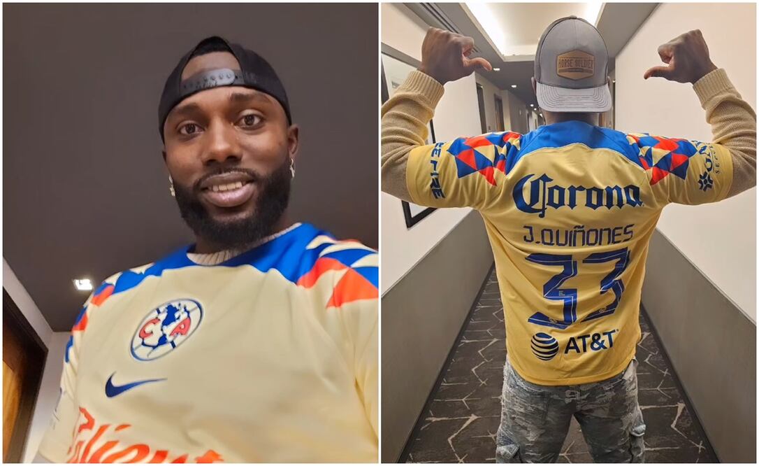 Randy Arozarena en la Final de Liga MX apoyando al América / FOTOS: Capturas