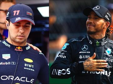 Lewis Hamilton lanza advertencia a Checo Pérez: “Tengo posibilidades de arrebatarles el segundo puesto”