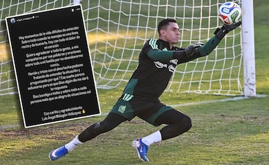 Luis Ángel Malagón lanza un triste mensaje tras su lesión: "Herido y con el alma hecha pedazos" 