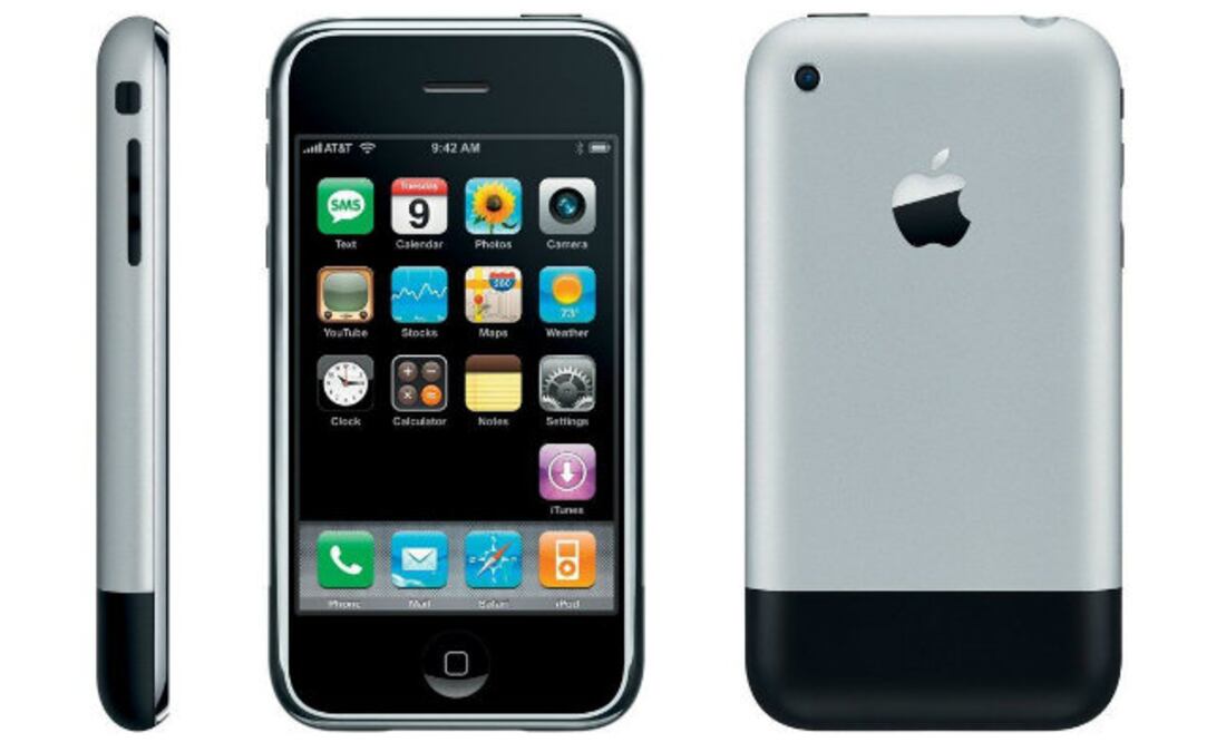 A 10 años del iPhone: ¿cómo fue el primer smartphone de Apple?