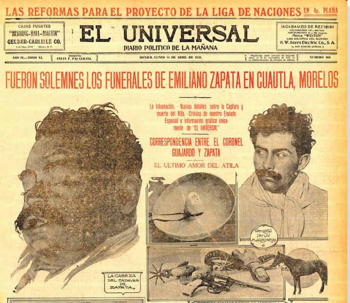 Emiliano Zapata: La historia detrás de las fotos de su muerte 