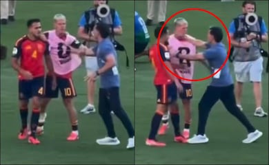 España vs Argentina: Así fue la agresión a Dani Olmo que no se vio en la Final del Mundial